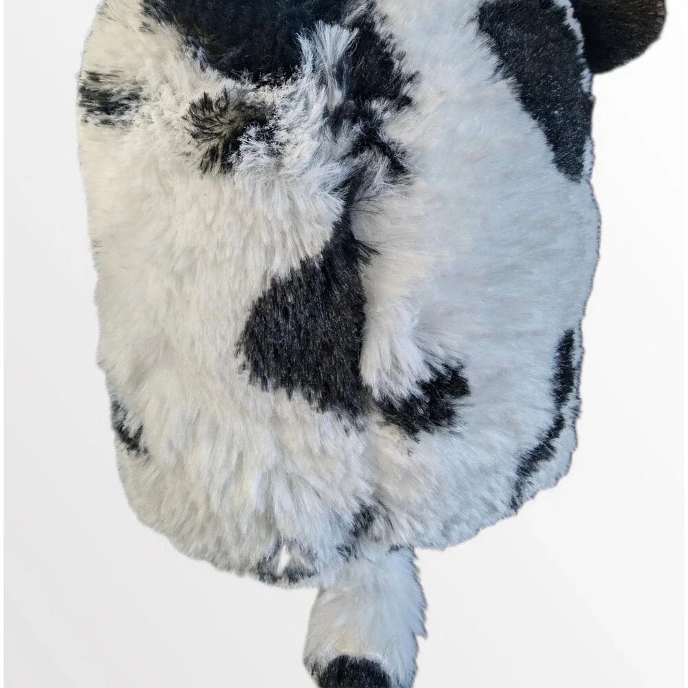 Nanco Plush Cow Eat More Chicken Small Size Stuffed Animal With Tag